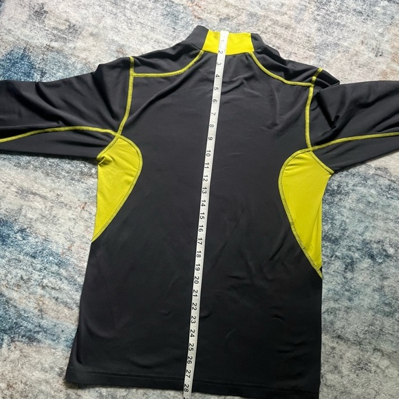 Nike Pro Men's Black and Yellow Dri-fit Combat FITTED - Picture 8 of 8